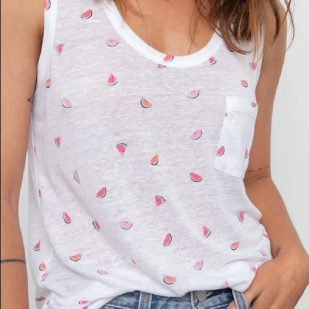 NWT Rails Quinn Watermelons Top Sz L